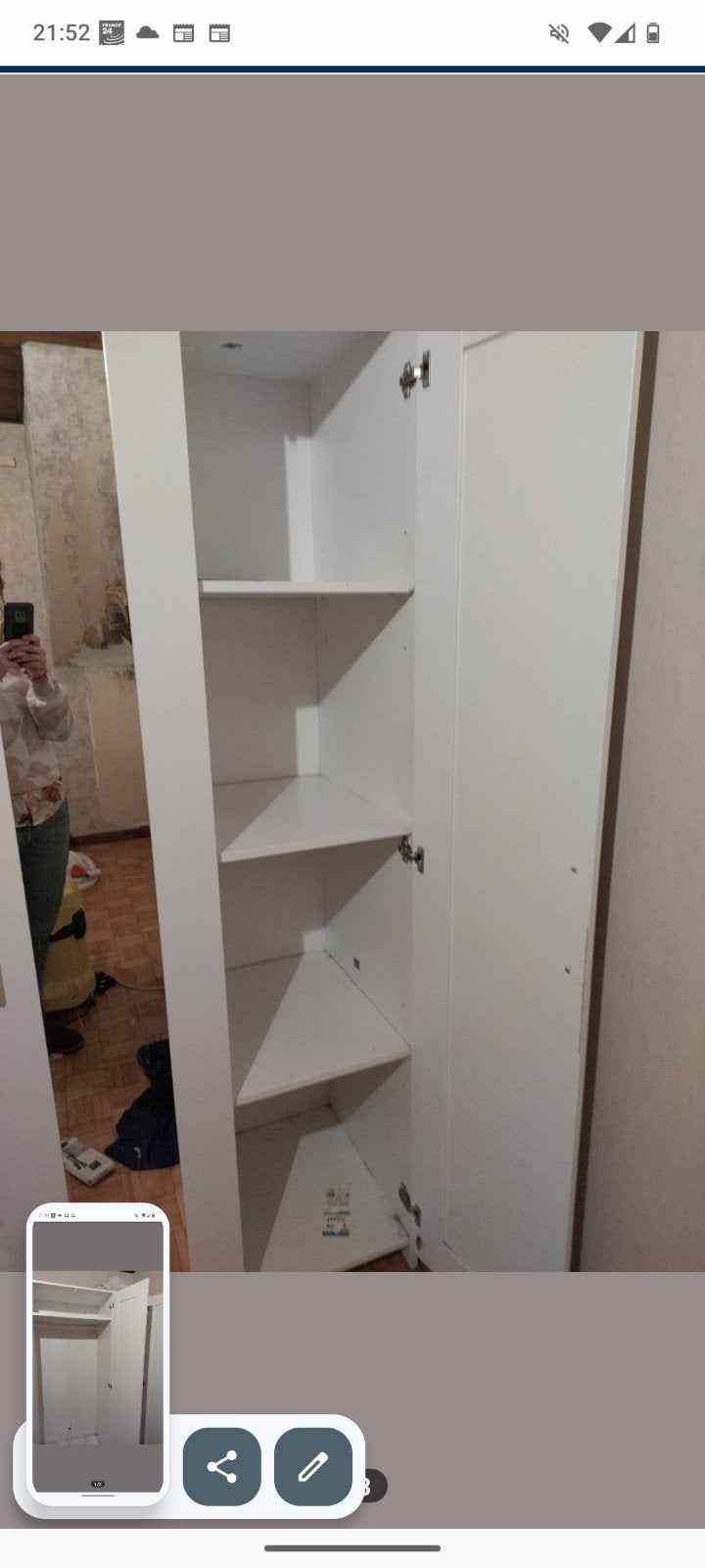 IKEA kast, Ophalen