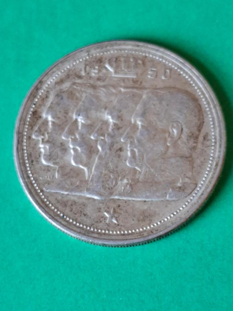 1950 honderd francs in zilver, Franse versie, Postzegels en Munten, Verzenden, Zilver, Losse munt, Zilver