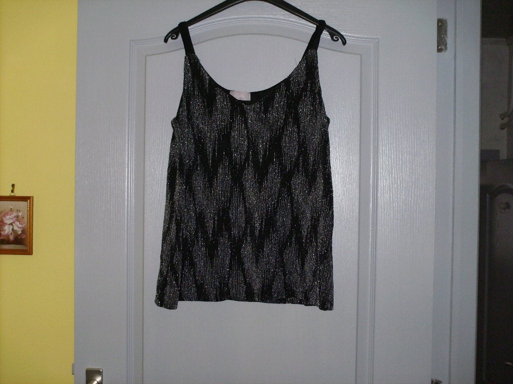 a vendre blouse tunique pour dame, Enlèvement ou Envoi, Cassis, Noir, Taille 42/44 (L)