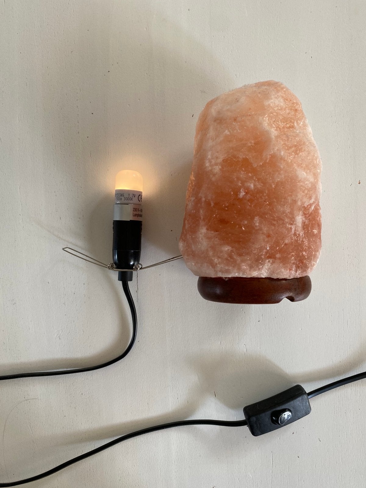 Lampe de table en pierre, Enlèvement ou Envoi, Utilisé