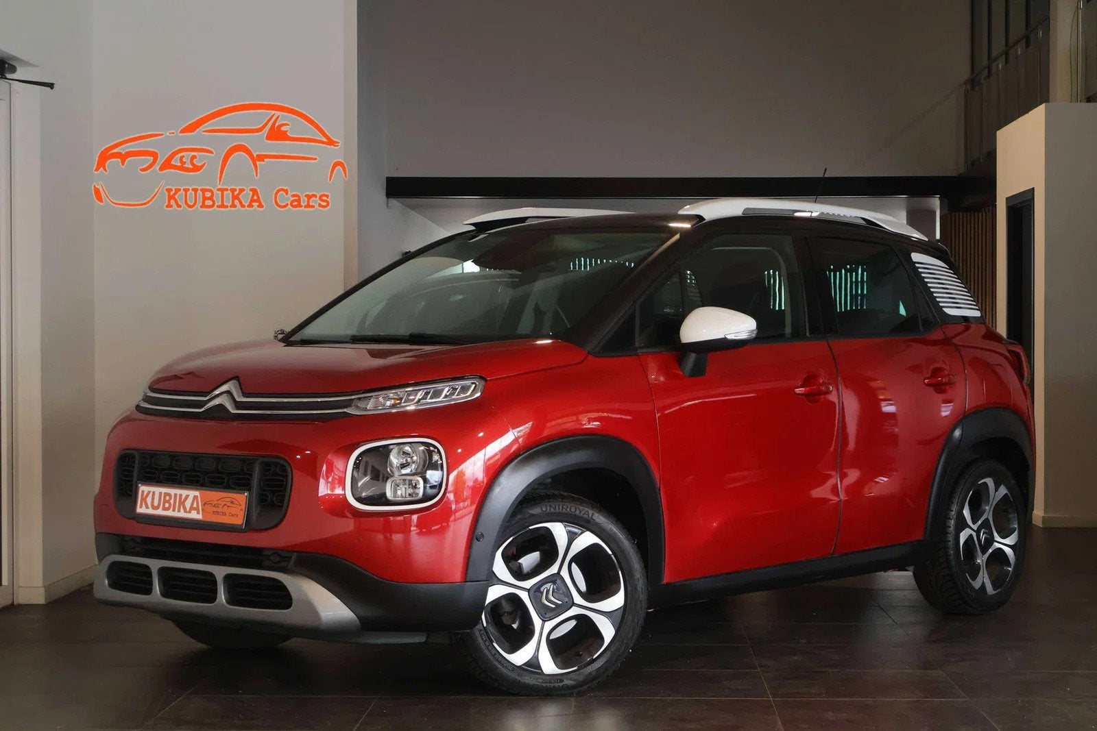Citroën C3 Aircross 1.2 PureTech Keyless DodeH LijnA Garant, Autos, Rouge, Détection des panneaux routiers, Achat, Euro 6