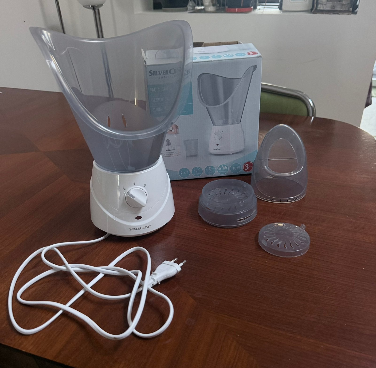 Gezichtsstomer/ facial sauna, Handtassen en Accessoires, Uiterlijk | Gezichtsverzorging, Ophalen, Zo goed als nieuw