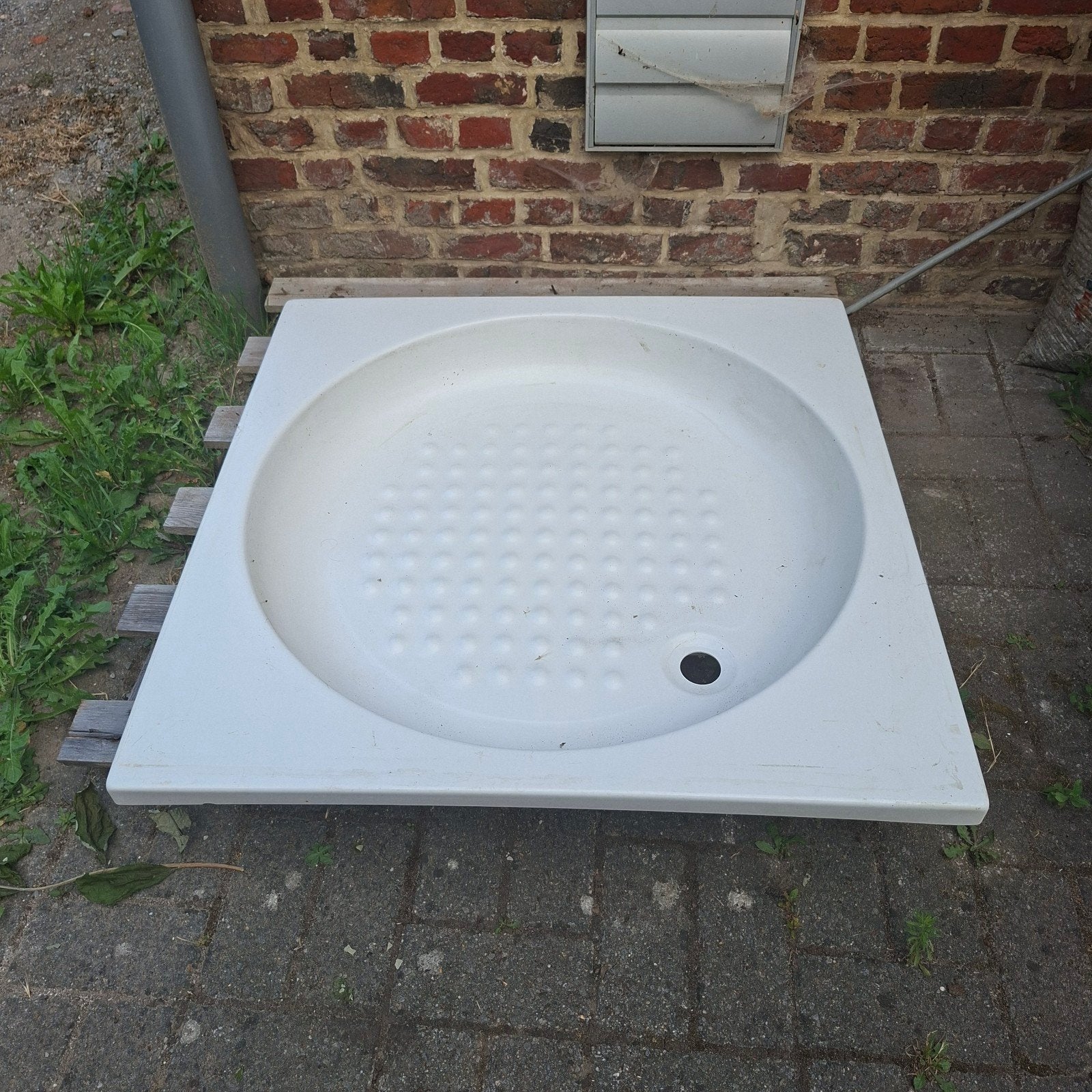 douchebak 90x90cm, Doe-het-zelf en Bouw, Sanitair, Ophalen, Gebruikt, Douche
