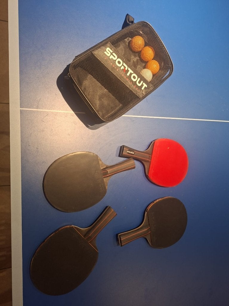 Ping pong Tafel, Ophalen of Verzenden, Zo goed als nieuw, Tafel Indoor, Inklapbaar