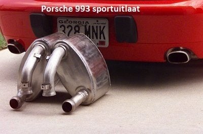Porsche 993 RSR Sport Uitlaat, Auto-onderdelen, Uitlaatsystemen, Ophalen of Verzenden, Porsche