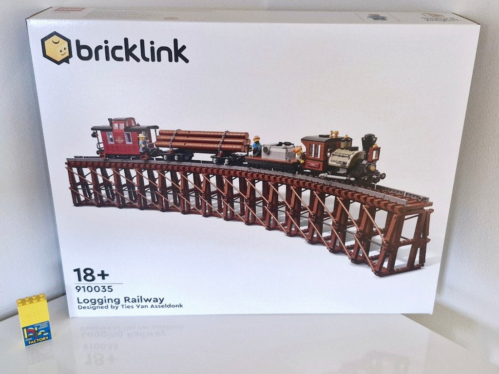Lego 910035 Bricklink Logging Railway (zeldzaam), Overige thema's, Lego, Nieuw, Ophalen of Verzenden