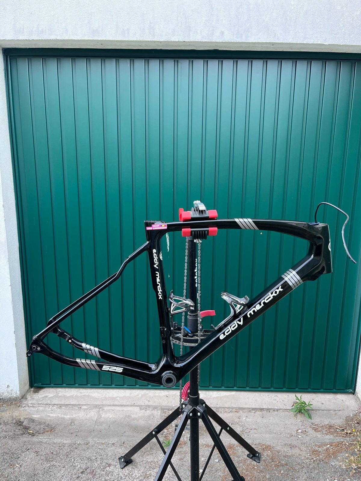 Eddy Merckx 525 Baloise flanders kader, voorvork en zadelpen, Fietsen en Brommers, Fietsen | Oldtimers, 51 tot 55 cm, Ophalen