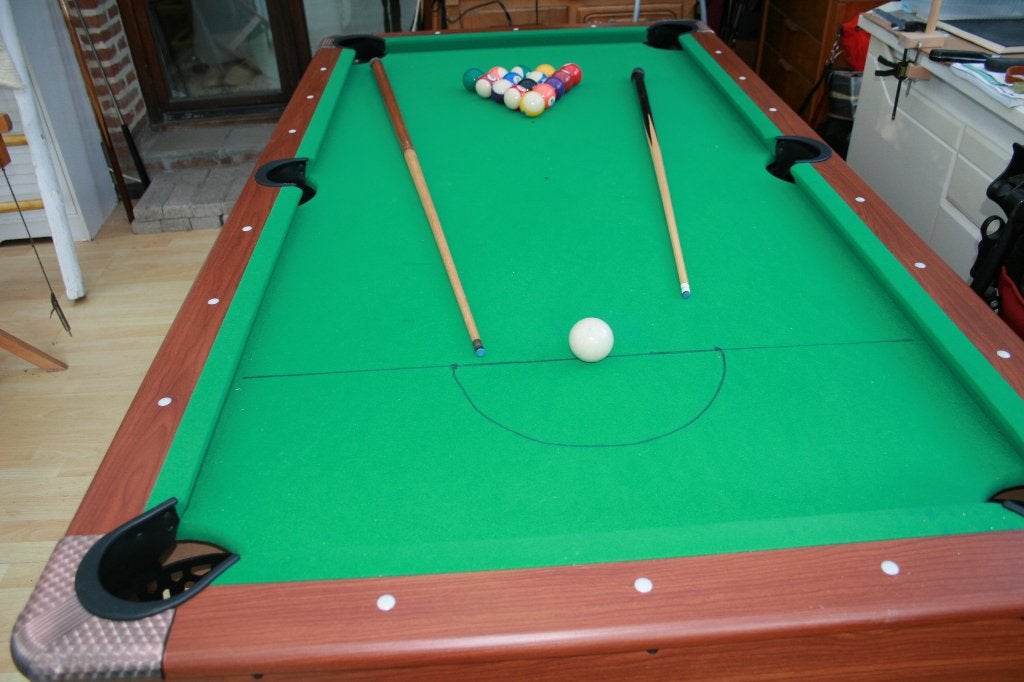 mooie snooker tafel, Ophalen, Zo goed als nieuw