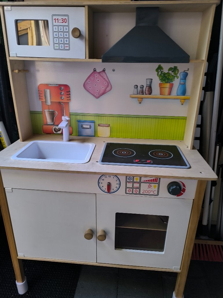 Speelkeukentje, Ophalen, Zo goed als nieuw, Hout, Speelkeuken