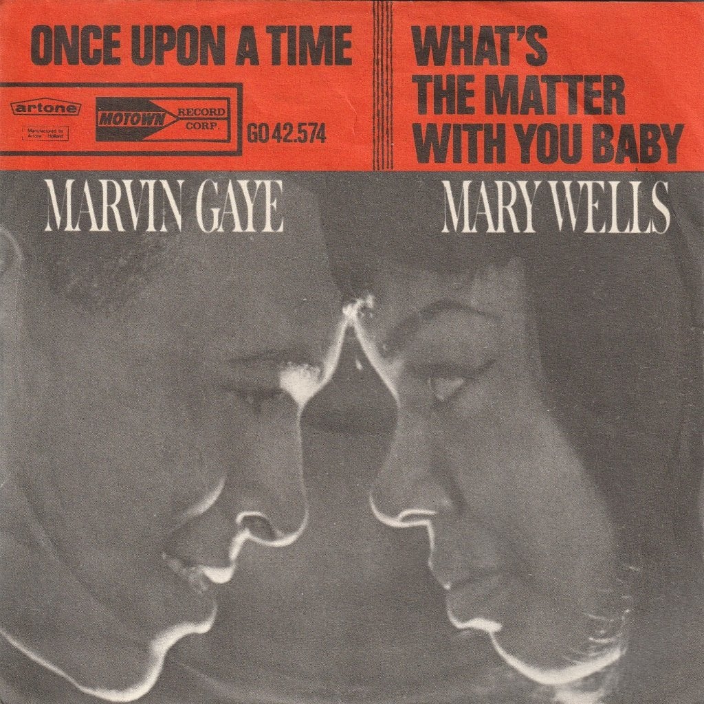Marvin Gaye & Mary Wells - Once upon a time, R&B et Soul, 7 inch, Comme neuf, Pochette photo