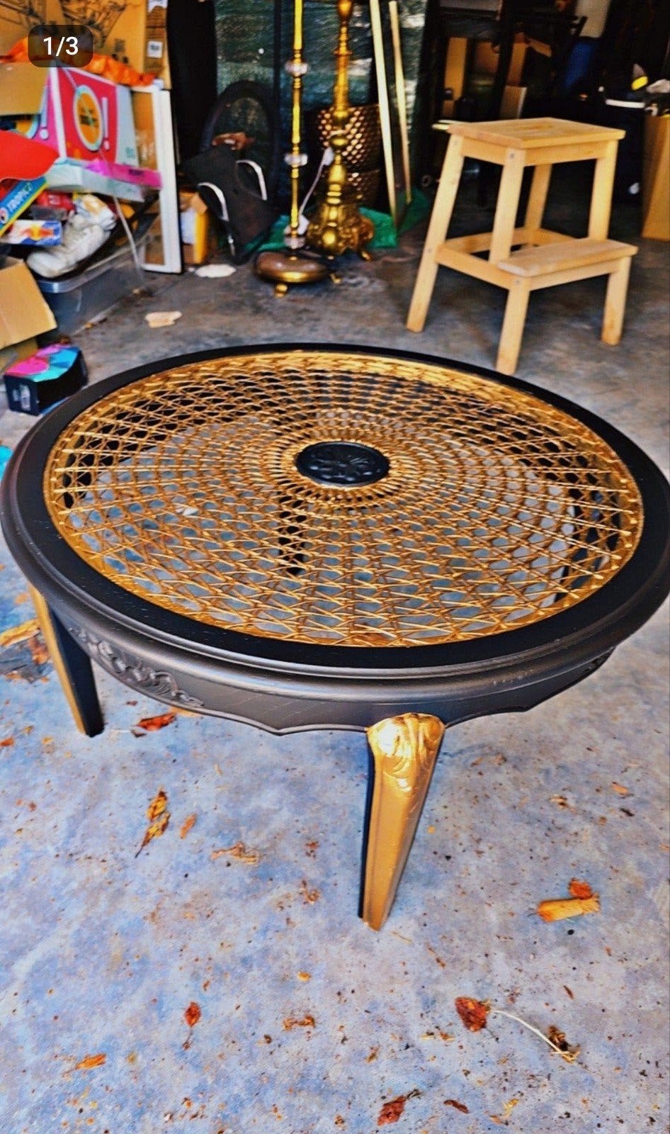 table basse salon, Enlèvement
