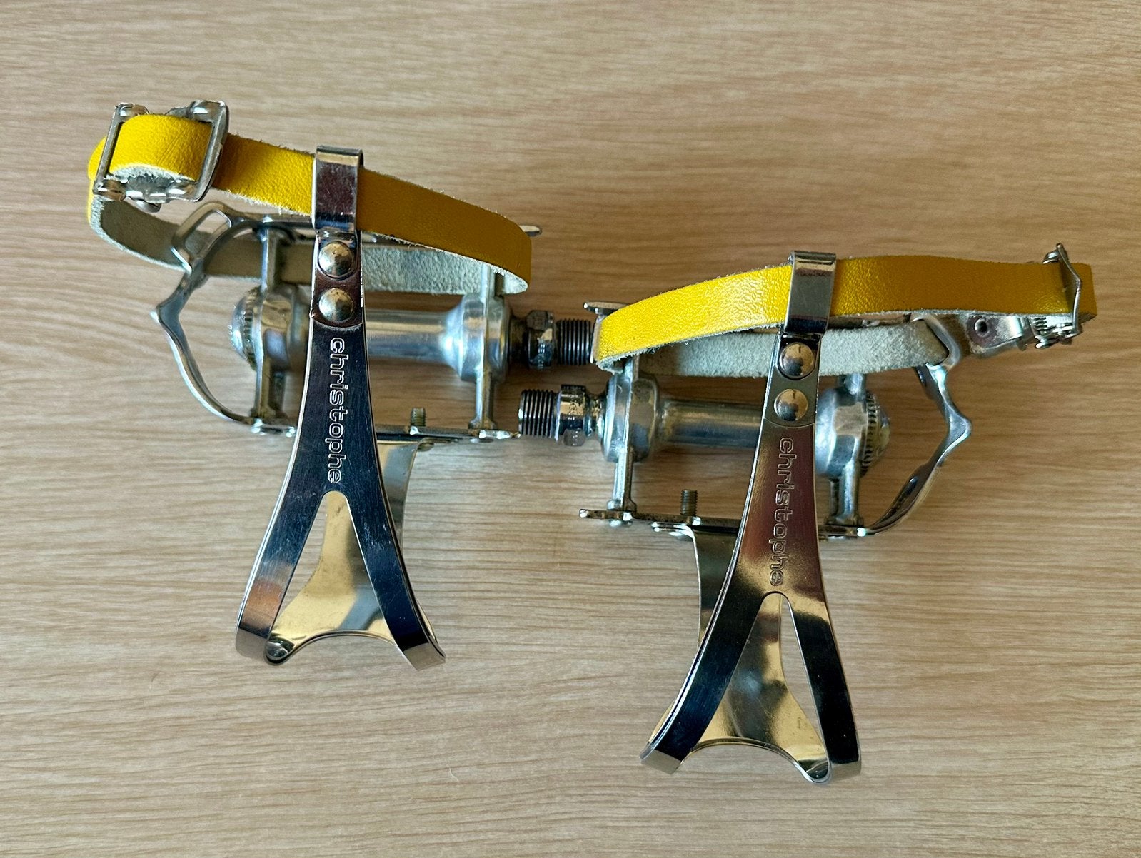 Vintage Campagnolo pedalen, Ophalen of Verzenden, Gebruikt