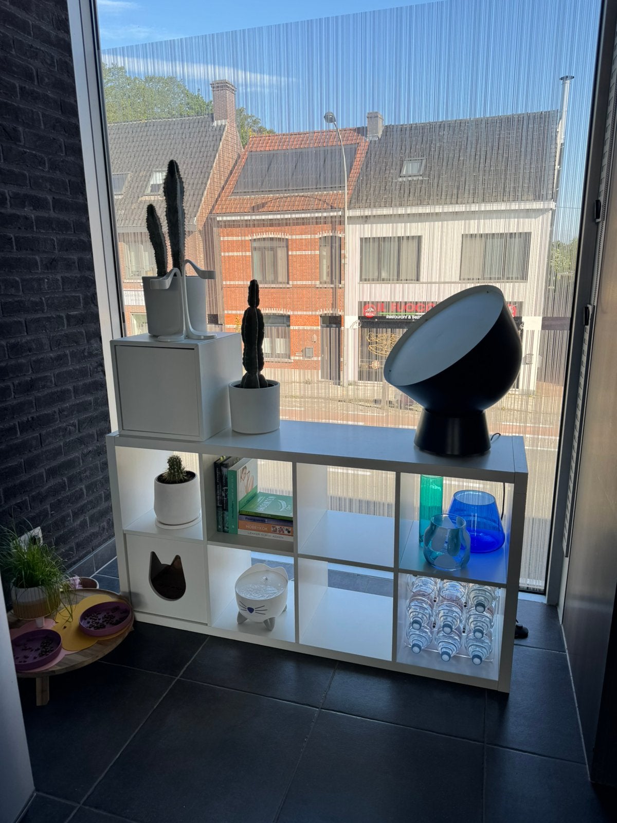 IKEA PS 2017 Ola Wihlborg design XL lamp, donkerblauw, Ophalen, Zo goed als nieuw, Metaal