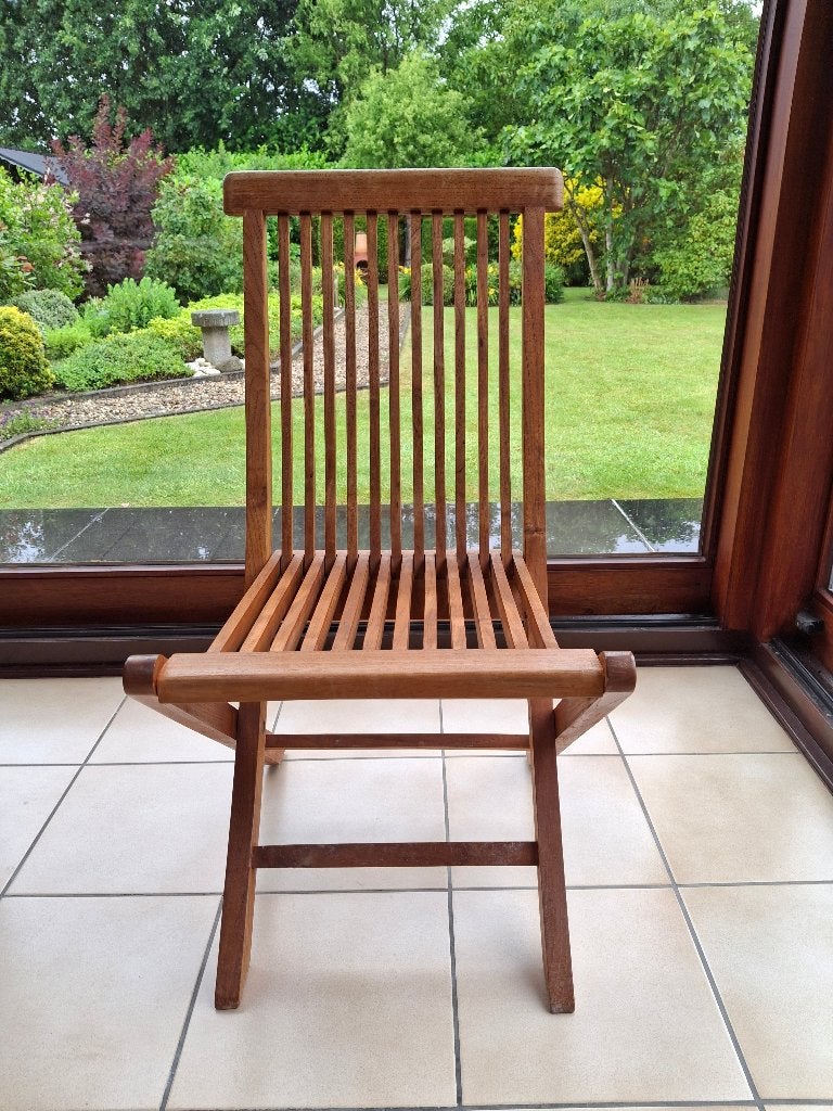 tuinstoelen, Jardin & Terrasse, Chaises de jardin, Enlèvement, Utilisé, Bois, Pliant