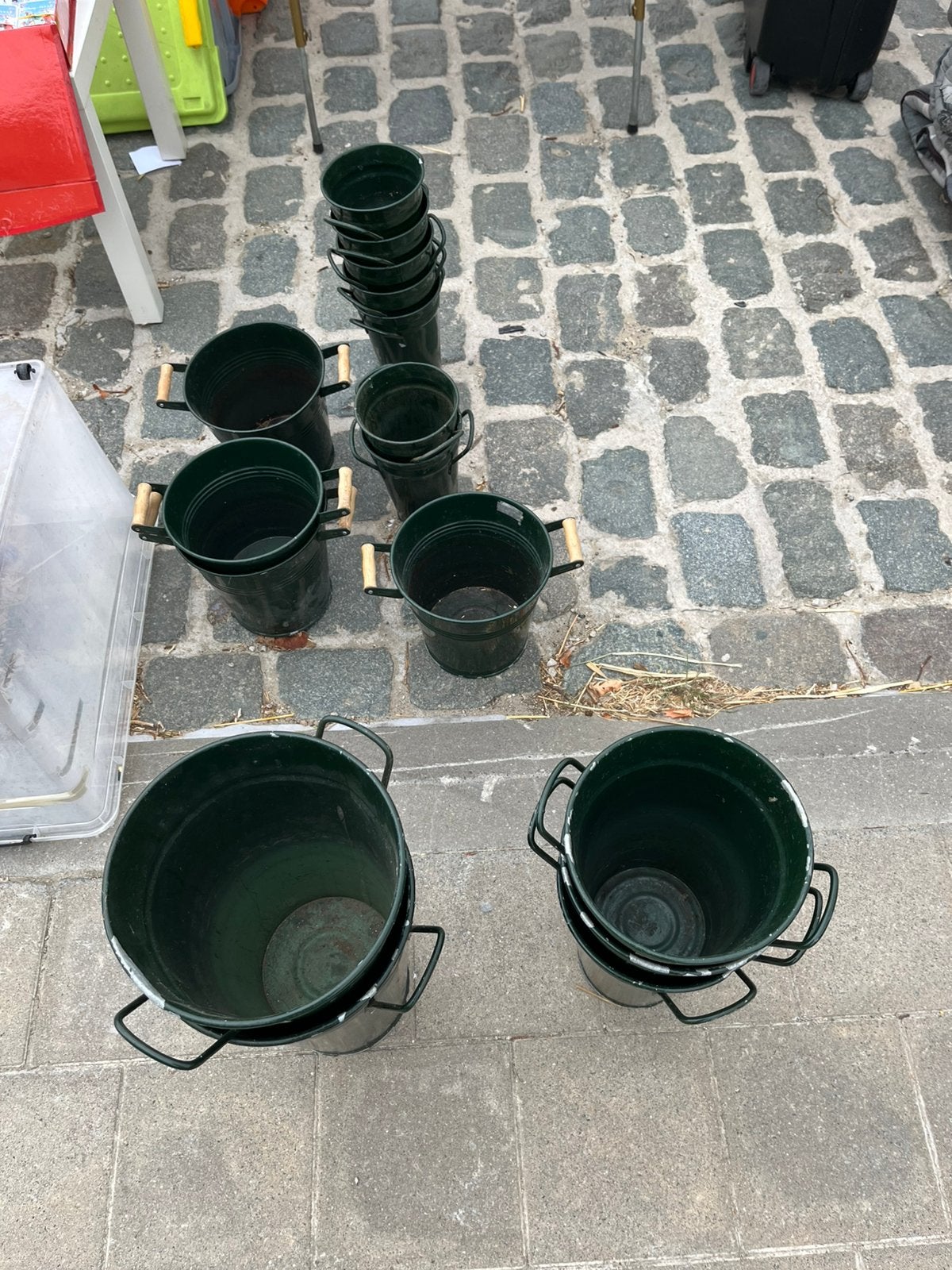 Lot bloemen vazen, Tuin en Terras, Ophalen, Zo goed als nieuw