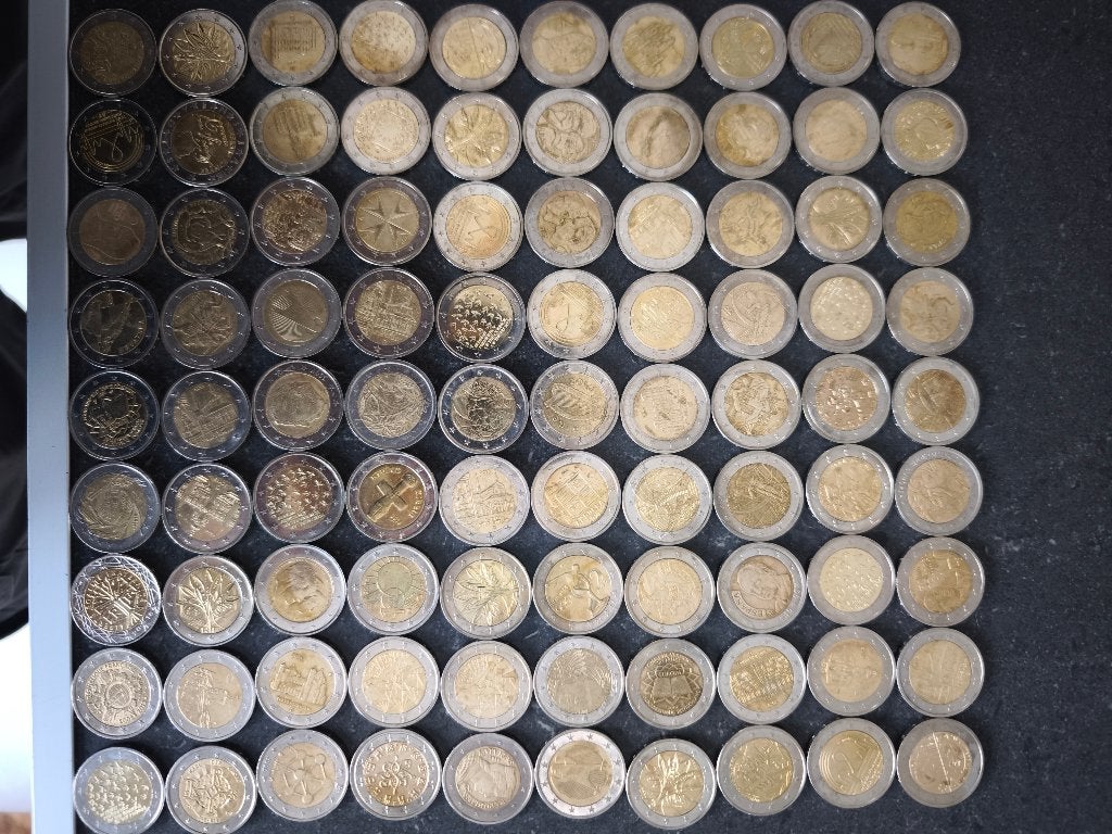 2€ munten, Timbres & Monnaies, Monnaies | Europe | Monnaies euro, Enlèvement