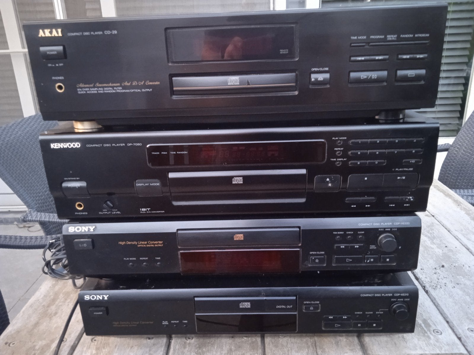 4 cdspelers, Audio, Tv en Foto, Stereoketens, Ophalen of Verzenden