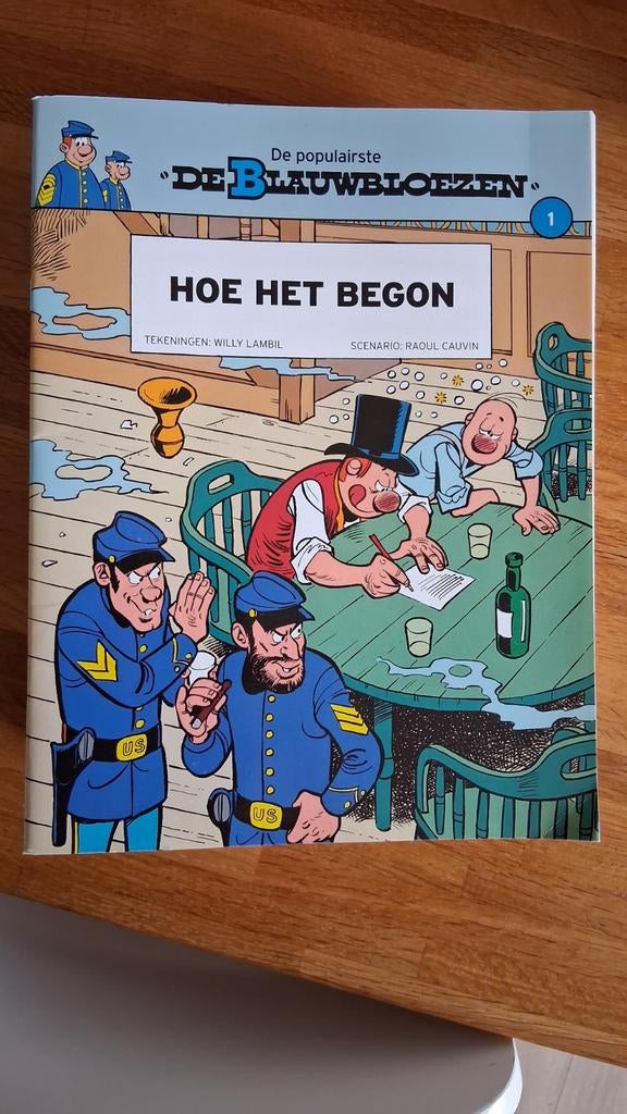 30 strips van 'De Blauwbloezen' nr 1 tem 30, Ophalen, Zo goed als nieuw
