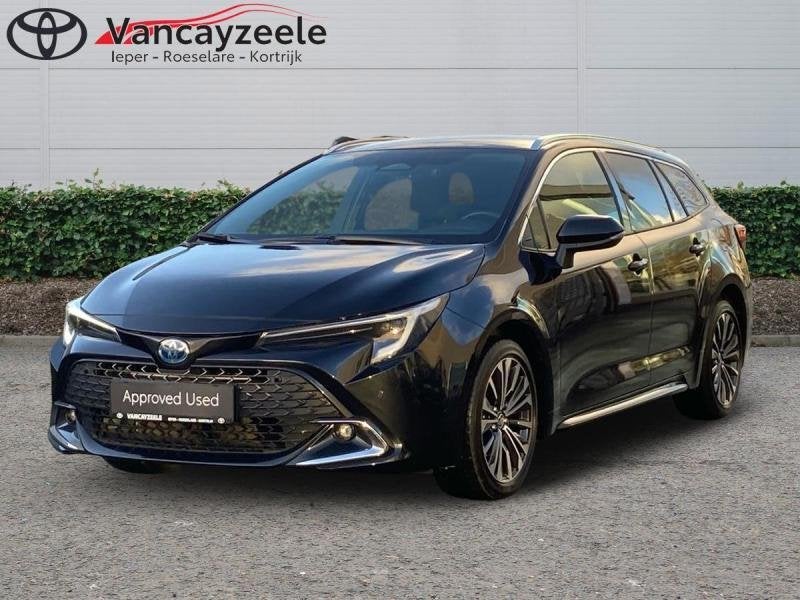 Toyota Corolla TS Teamplayer+cam+gps+sens V+A, Autos, Toyota, Achat, Euro 6, Corolla, Noir