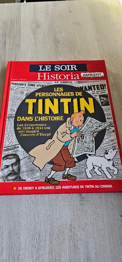 Le Soir Historia Tintin, Livres, Une BD, Enlèvement ou Envoi, Neuf, Herge