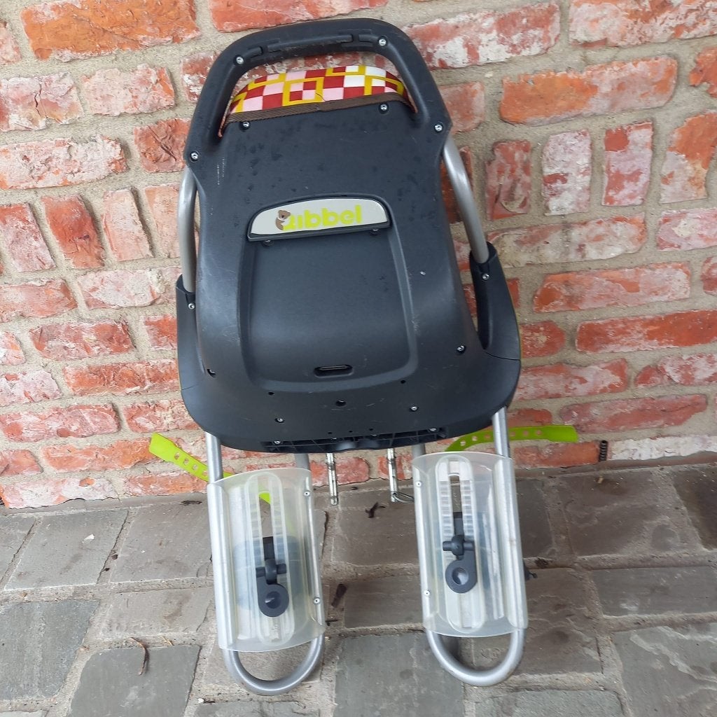 fietszitje vooraan, Ophalen, Gebruikt
