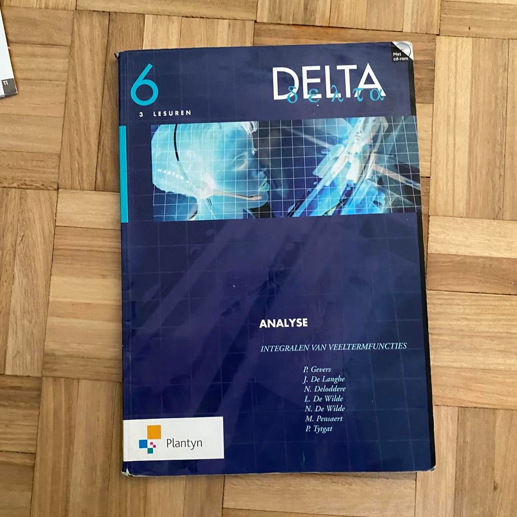 Delta Wiskunde & Statistiek, Boeken, Informatica en Computer, Zo goed als nieuw, Overige onderwerpen, Ophalen