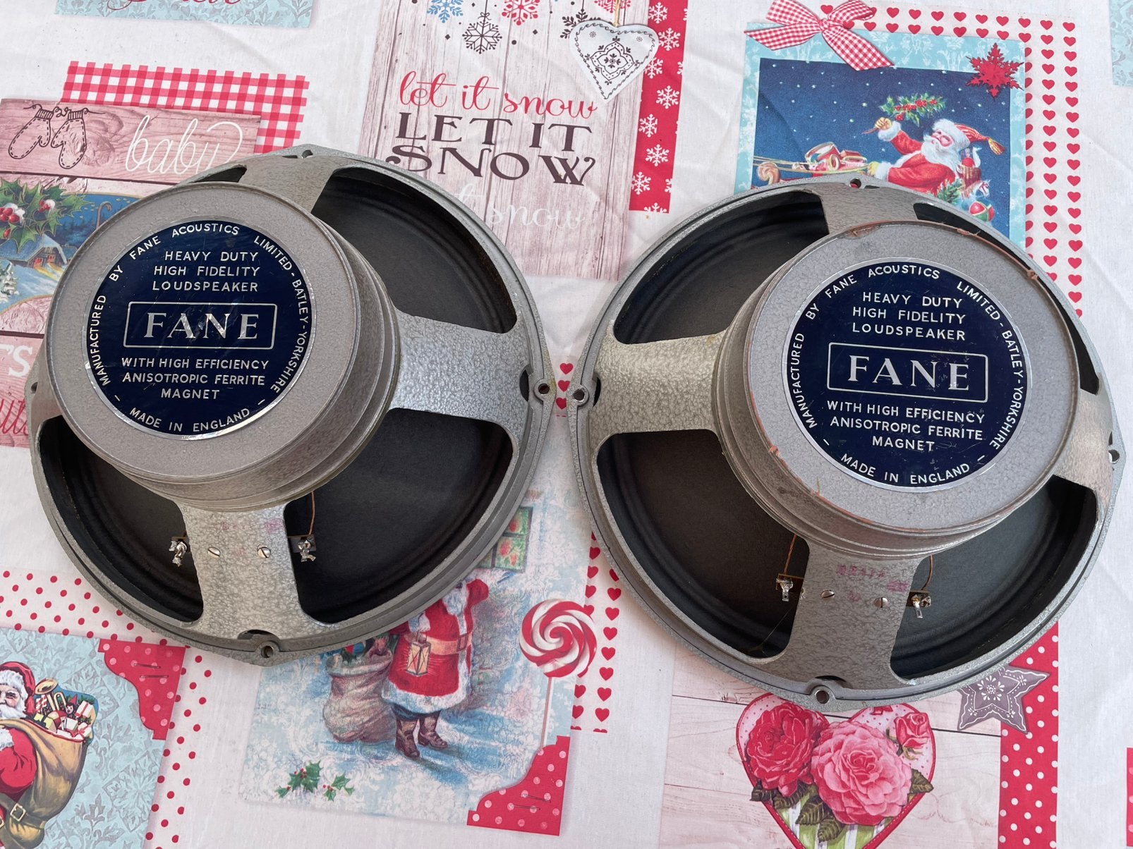 Vintage Fane speakers, Audio, Tv en Foto, Ophalen of Verzenden