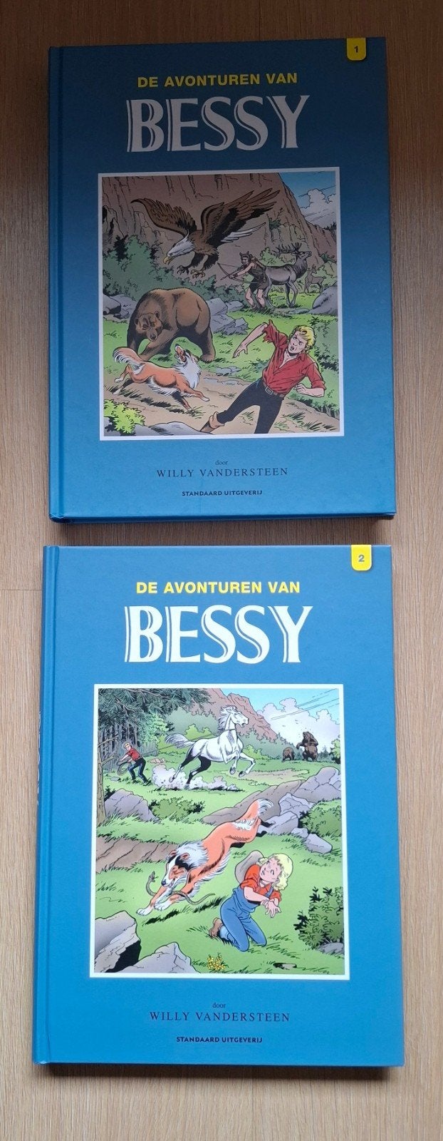 Bessy - Integrale 1 en 2, Willy vandersteen, Nieuw, Ophalen of Verzenden, Meerdere stripboeken