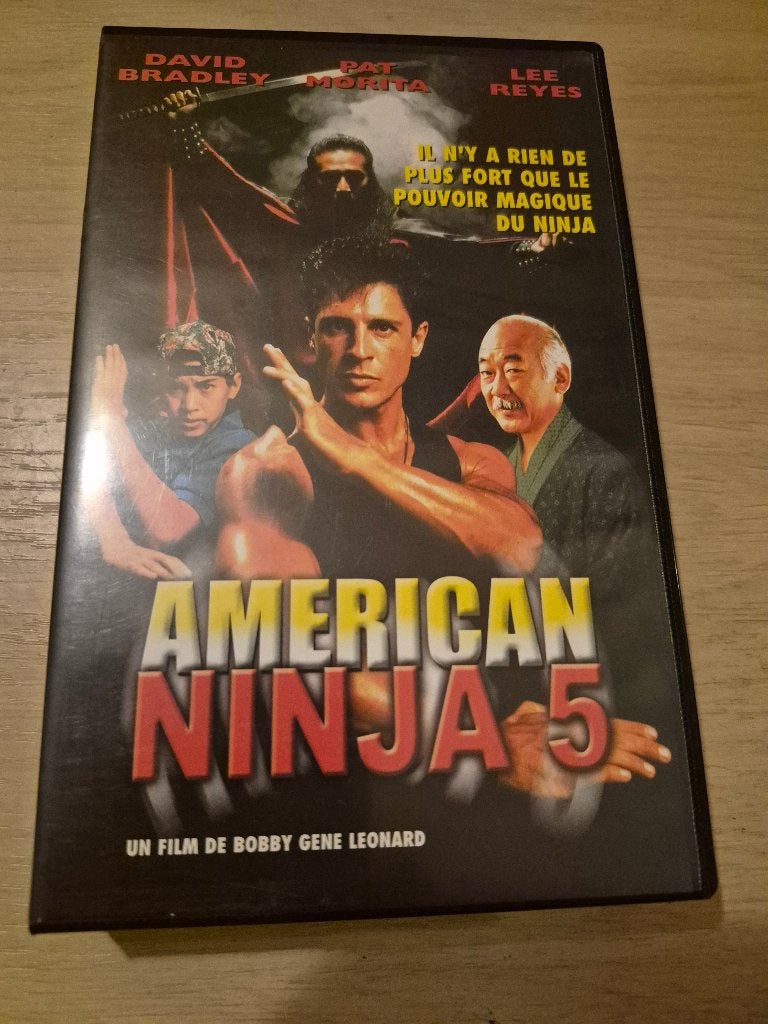 K7 VHS American Ninja 5, CD & DVD, Français, Comme neuf, VHS, Action et Aventure