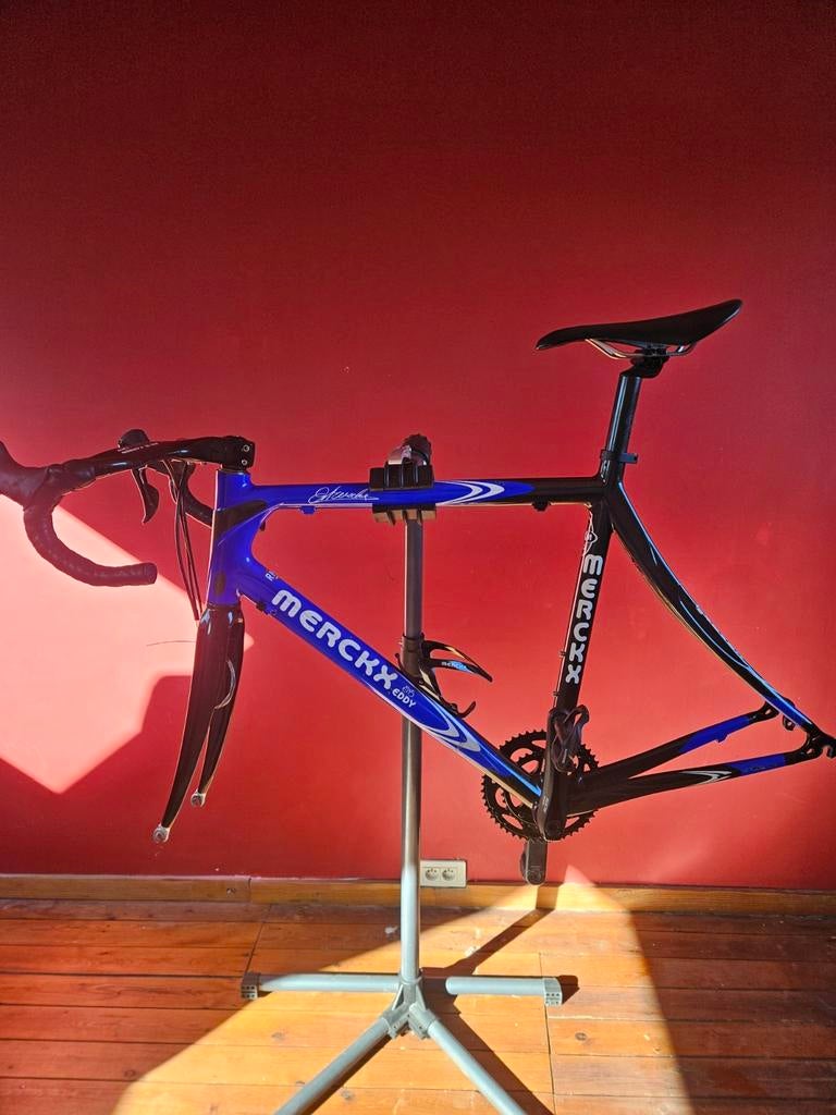 Carbon kader Eddy Merckx, Gebruikt, Carbon, 53 tot 57 cm, Ophalen