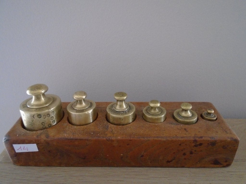 Weegschaal gewichten nr14, Antiek en Kunst, Ophalen of Verzenden