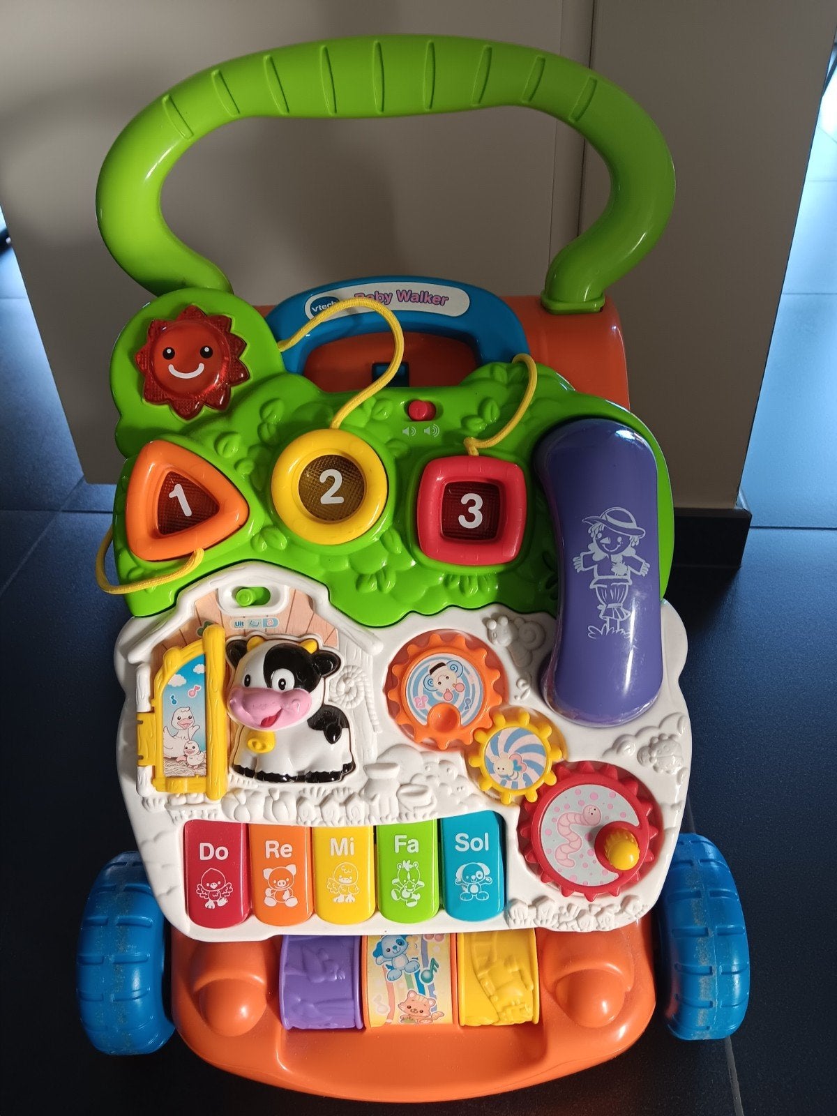 Loopwagentje - vtech, Ophalen