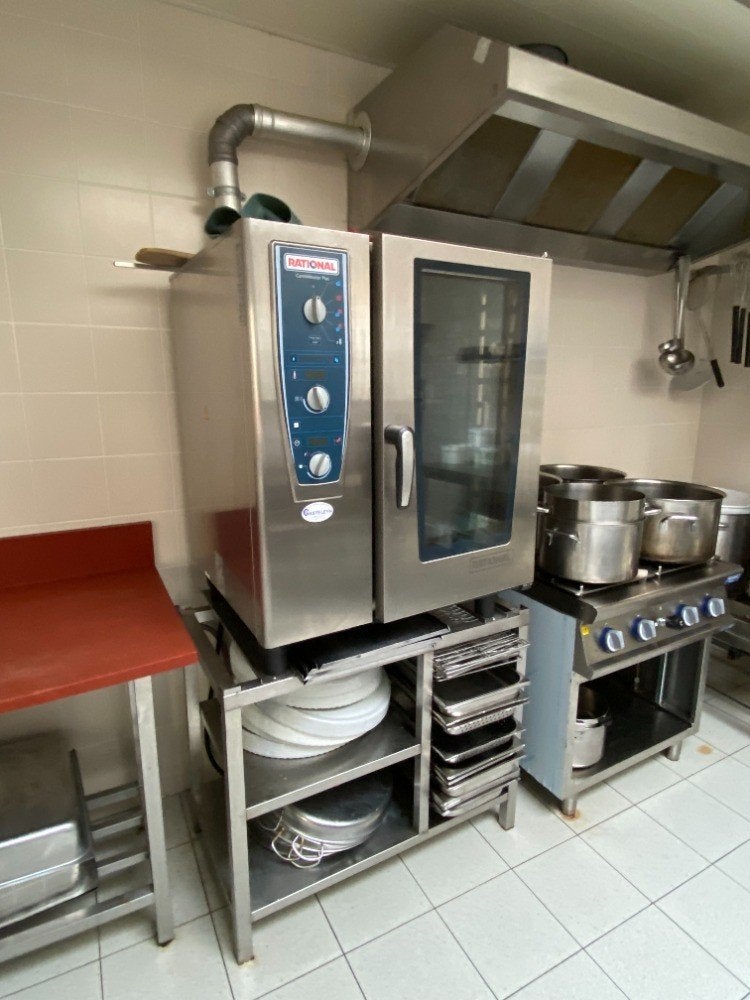 Défroisseur combiné Rational à 10 couches — Bon état, Electroménager, Fours, Utilisé, Autoportant, Rational, 60 cm ou plus, 60 cm ou plus