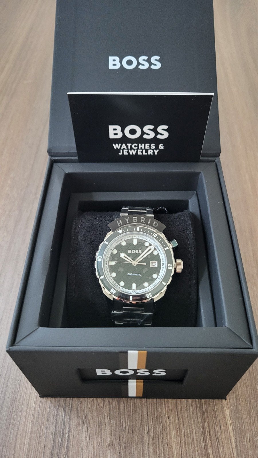 Horloge BOSS BOSSMATIC, Staal, Staal, Polshorloge, Nieuw