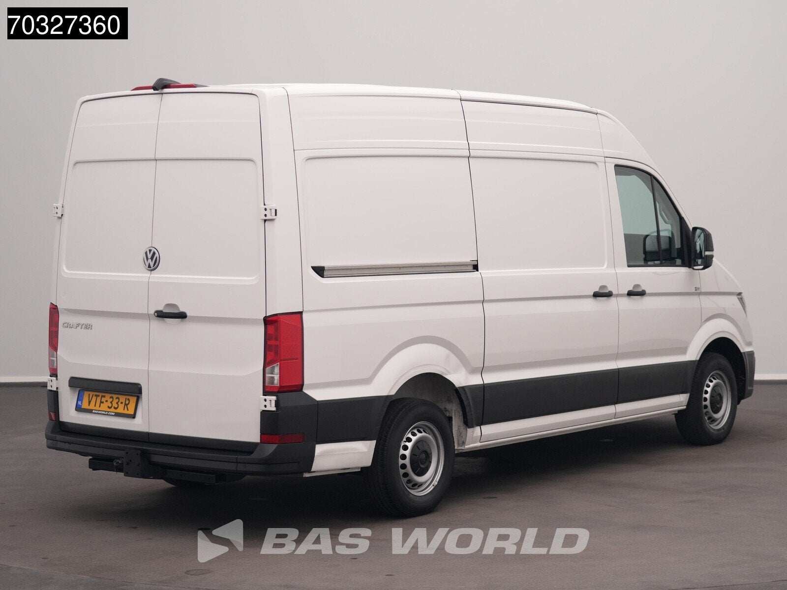 Volkswagen Crafter 140pk Automaat L3H3 Airco Cruise Camera P, Auto's, Automaat, Stof, Gebruikt, Euro 6