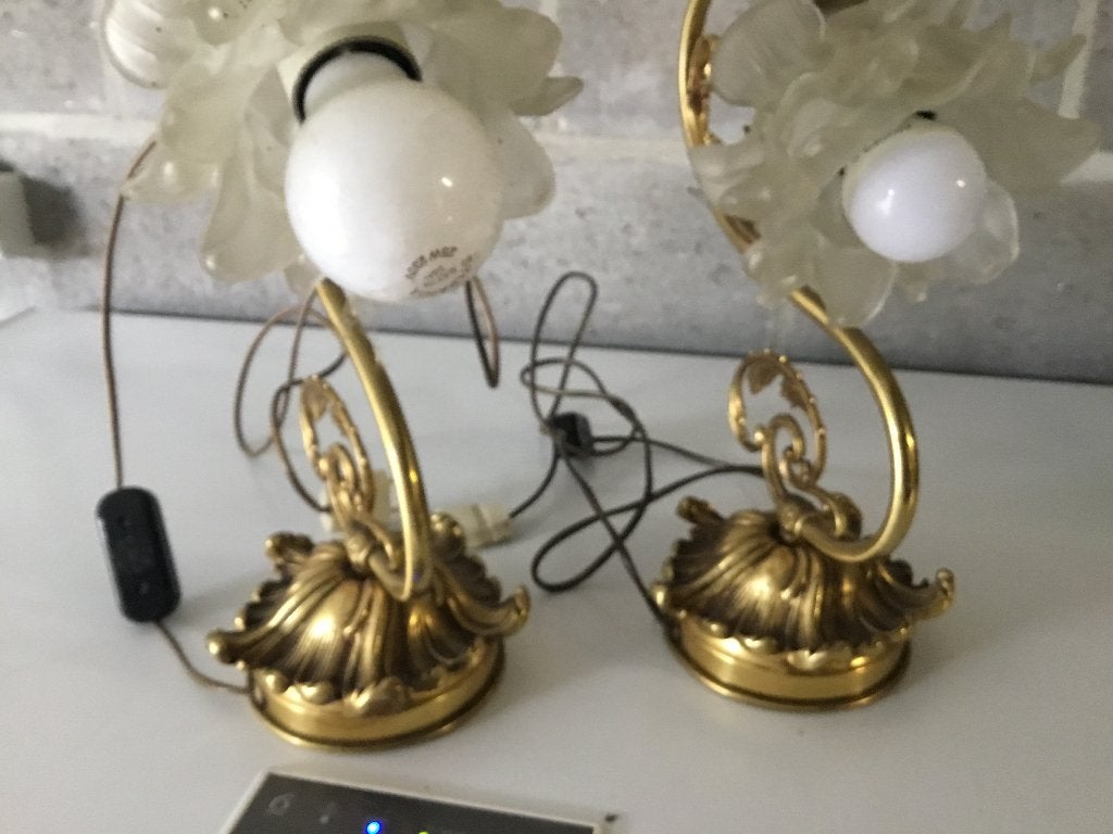 2 lampjes voor op nachtkastje, Enlèvement