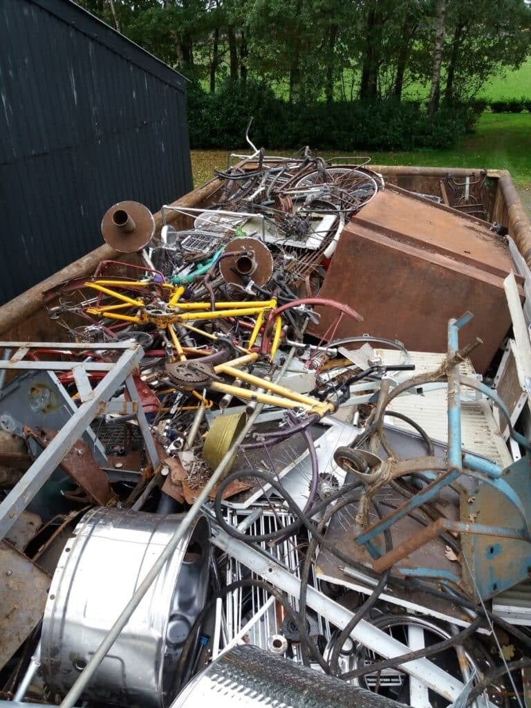 GRATIS ophalen van oud ijzer en metalen, Ophalen