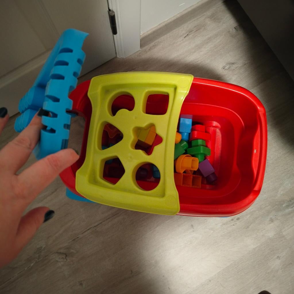 Mega Bloks blokkenkar / loopwagentje, Enfants & Bébés, Jouets | Blocs de construction, Enlèvement, Utilisé, Megabloks