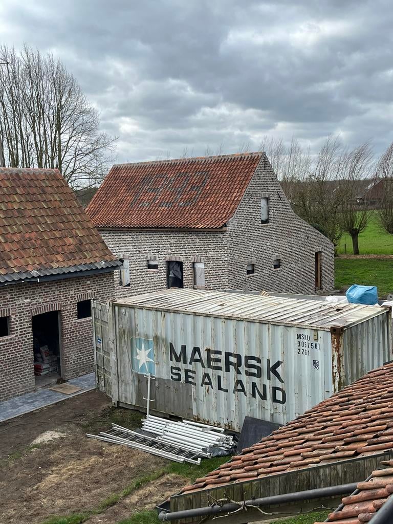 Container te koop, Doe-het-zelf en Bouw, Ophalen