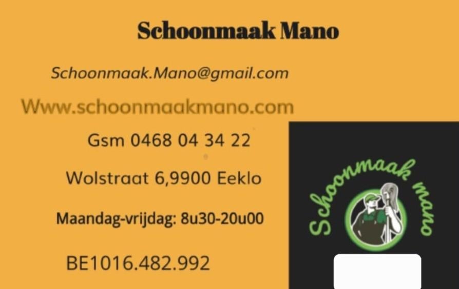 Schoonmaak werken