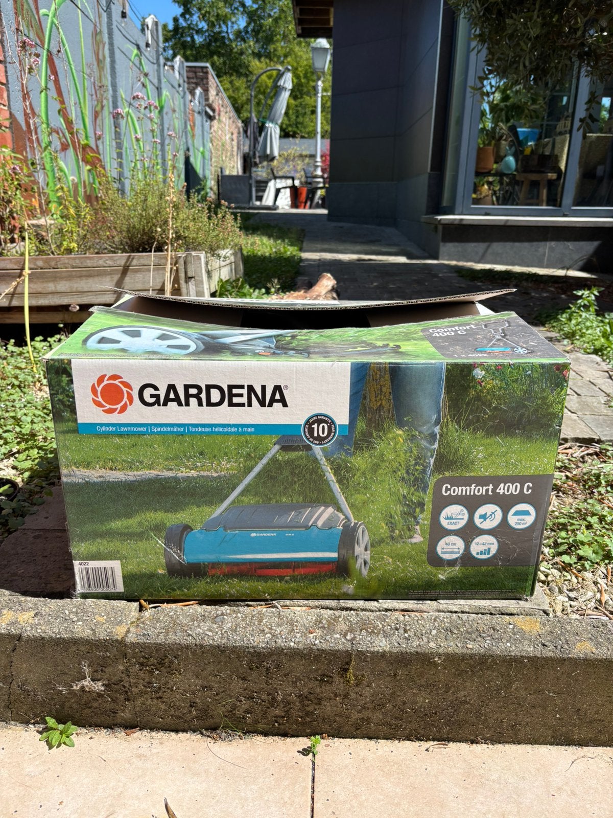 Gardena kooimes-/handmaaier Comfort 400C, Jardin & Terrasse, Gazon & Gazon artificiel, Enlèvement, Comme neuf