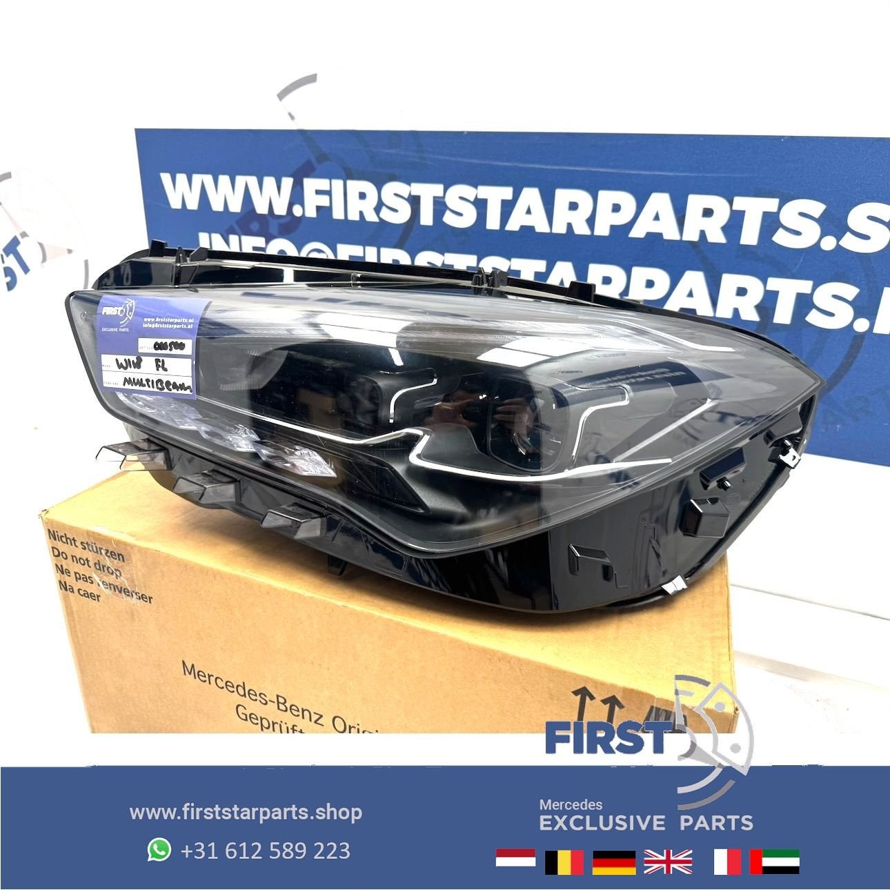 C118 W118 CLA FACELIFT KOPLAMP Mercedes LINKS MULTIBEAM 2019