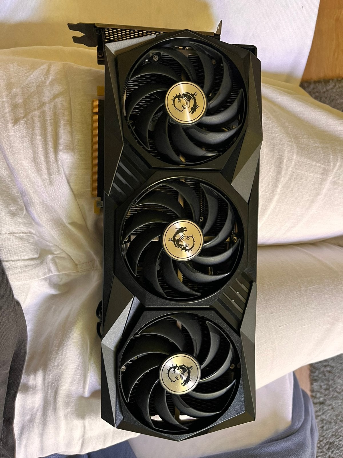 MSI RTX 3070 Gaming X Trio 8GB, Computers en Software, Videokaarten, Ophalen of Verzenden, Zo goed als nieuw