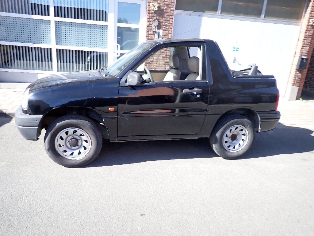 suzuki grand vitara cabrio 1999, Autos, Cuir, Beige, Cabriolet, Particulier