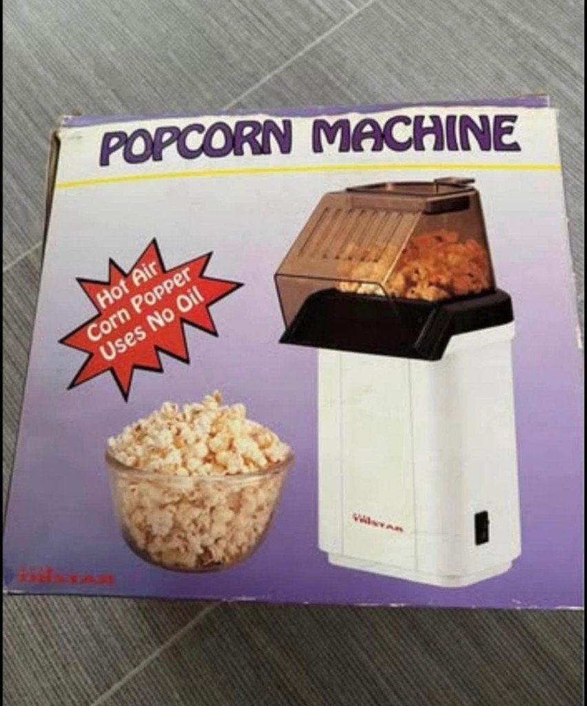 Popcornmachine, Ophalen, Nieuw in verpakking, Overige typen