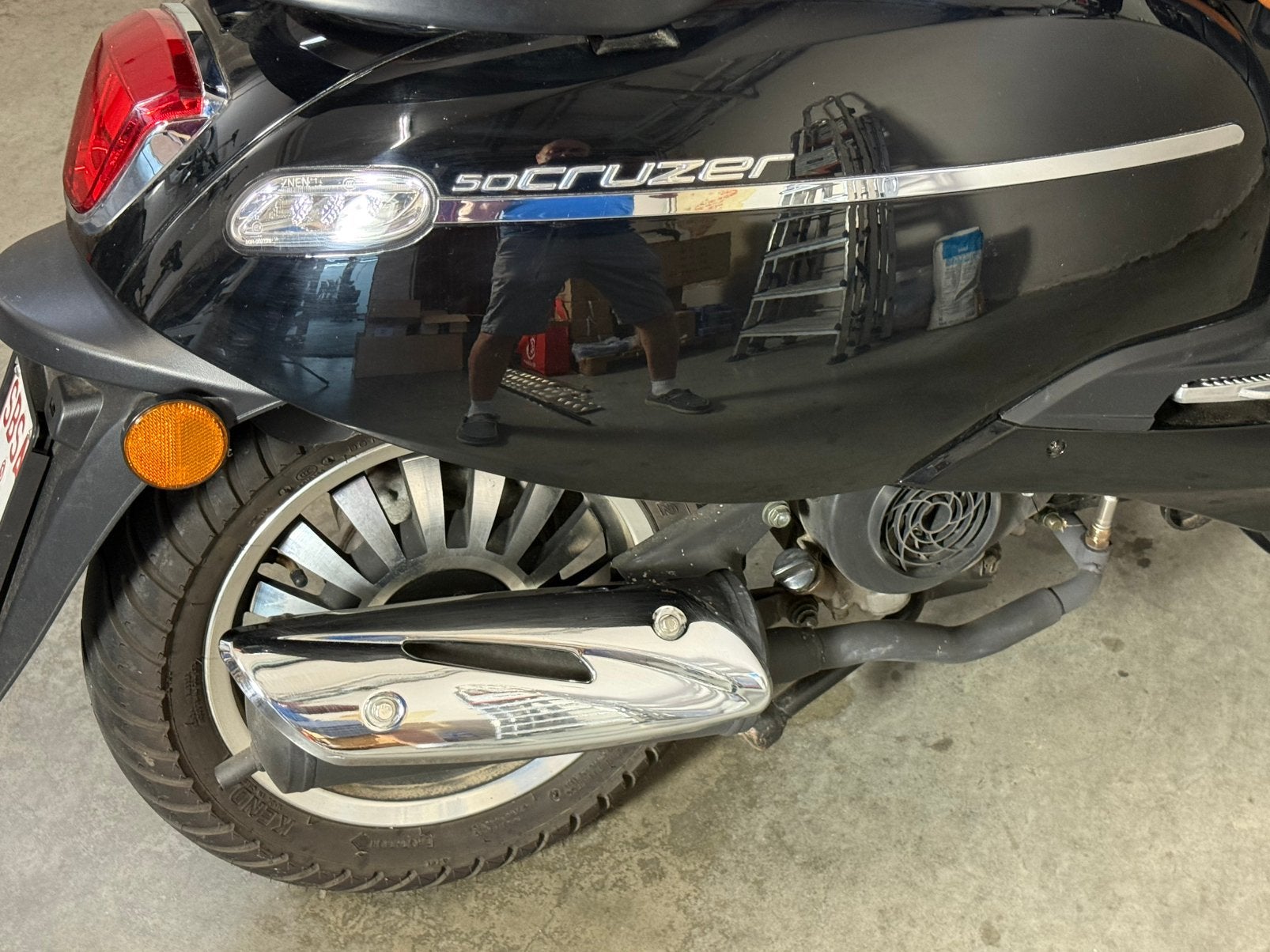 Scooter 50cc KSR Cruzer als nieuw, Enlèvement, Comme neuf