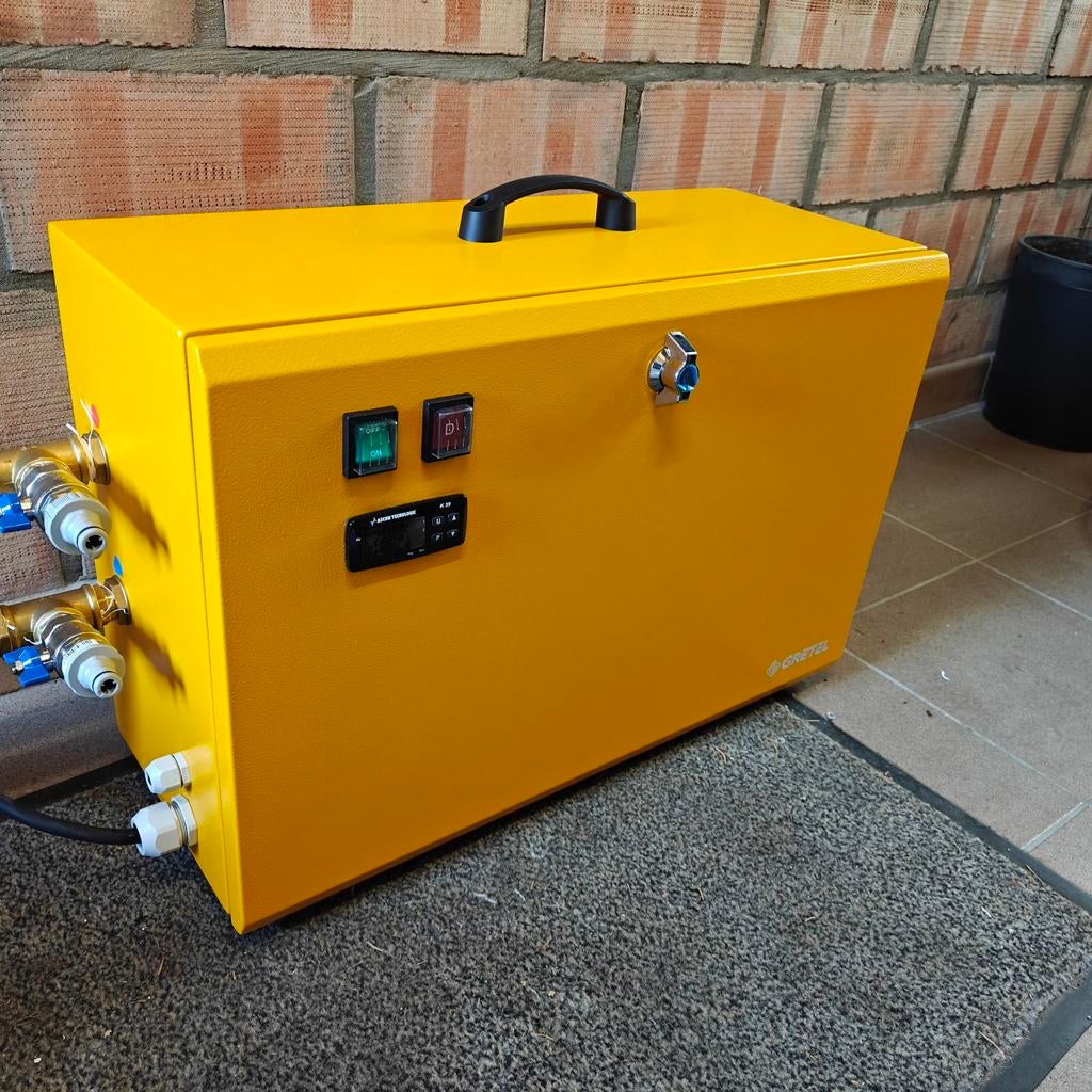 Mobiele ketel vloerverwarming 12€/dag, Enlèvement