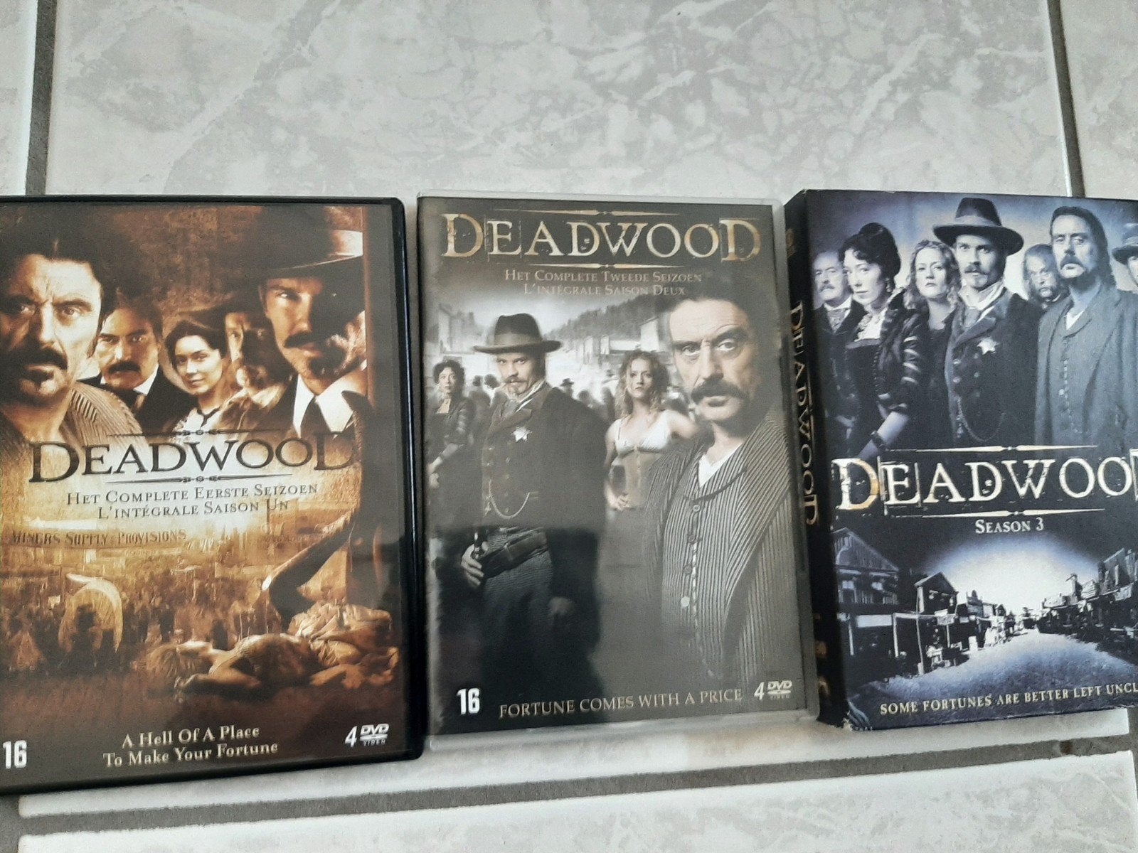 Deadwood, Cd's en Dvd's, Ophalen, Engels, Vanaf 16 jaar, Nederlands