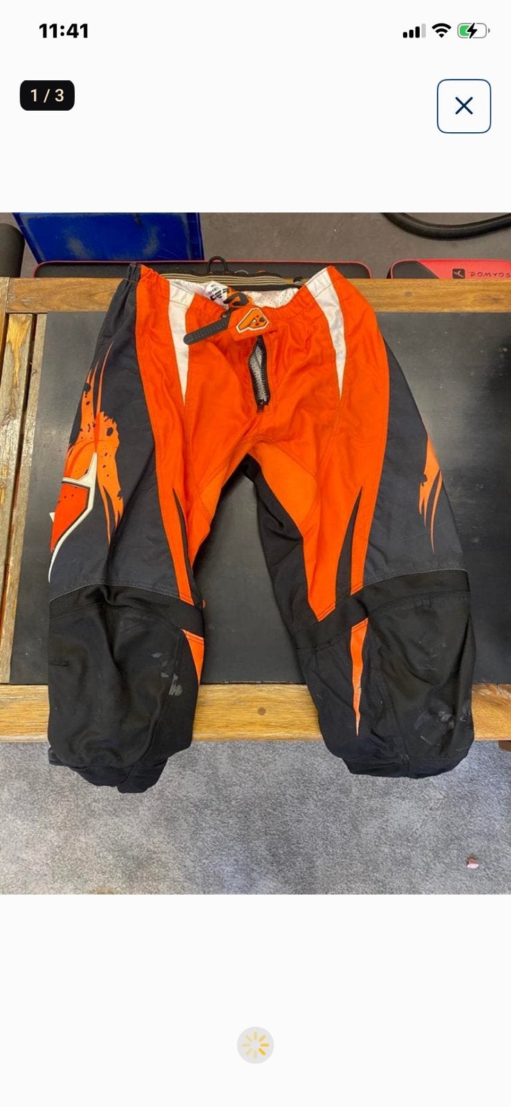 Pantalon de motocross Acerbis, Motos, Enlèvement ou Envoi, Seconde main, Hommes, Pantalon | textile
