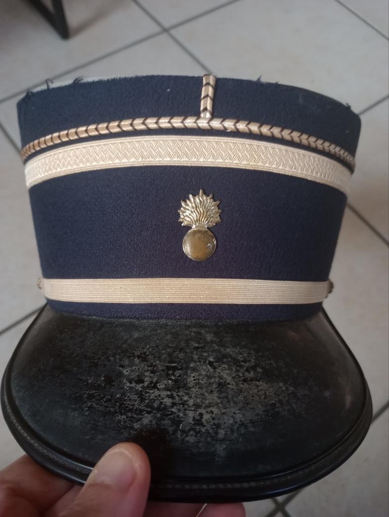 Kepi politie Luxemburg, Verzamelen, Militaria | Tweede Wereldoorlog, Ophalen of Verzenden